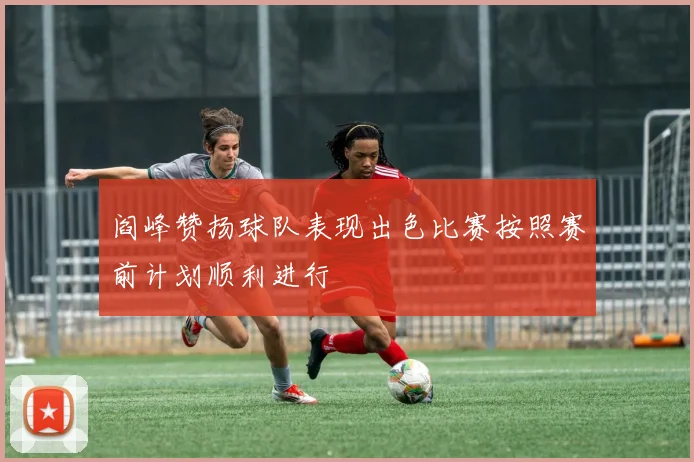 阎峰赞扬球队表现出色比赛按照赛前计划顺利进行
